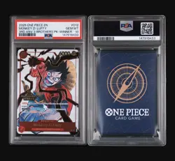 PSA 10 One Piece 3rd Anniversary Winner 3 Brothers Sequential (Ace, Sabo, Luffy) - Image 4