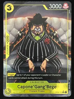 Capone"Gang"Bege (OP04-100) (Alternate Art) - (PRB-01) - One Piece - Image 1