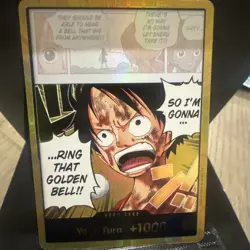 One Piece Gold DON!! Foil - Monkey Adventure on Kami's Island (OP15-EB04) - Image 4