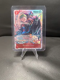 One Piece Roronoa Zoro EB04-007 SR ENGLISH (OP15) Adventure On Kami’s Island - Image 1