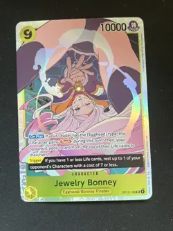 Jewelry Bonney OP13-108 SR Carrying On His Will - One Piece Card - Image 1