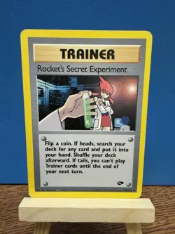 Pokemon TCG Rocket’s Secret Experiment 120/132 Gym Challenge WOTC Vintage Card - Image 1