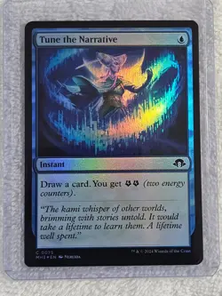 MTG Tune the Narrative FOIL - Modern Horizons 3 Magic Gathering Card #75 NM - Image 5