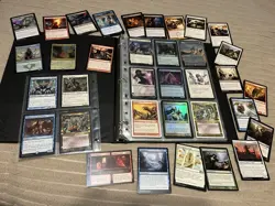 MTG Binder Variety Of Magic The Gathering Cards - Vintage -Onward!+ Mythic/rare! - Image 1