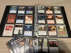 MTG Binder Variety Of Magic The Gathering Cards - Vintage -Onward!+ Mythic/rare! - Image 3