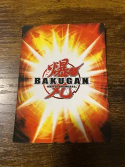Bakugan DOOM CARD Green Ability Card -FOIL- 2008 BA178-AB-SM 46/48 Chrome - Image 2