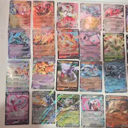 Pokemon TCG Mixed V & EX Card Lot of 30 (No Duplicates) – NM/LP #4 - Image 1