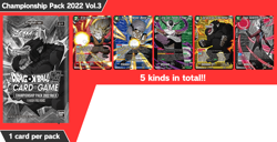 Dragon Ball Super Card Game Championship Pack 2022 Vol 3 Sealed Pack - Image 1