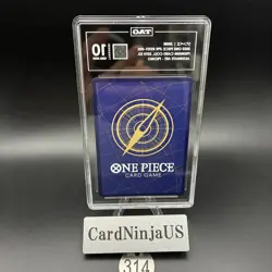 TAG GEM MINT 10 Jimbei Parallel ST01-005 C 25th Edition ONE PIECE Card Game 314 - Image 2