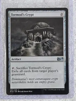 MTG Tormod's Crypt #237 Magic 2015 (M15) Magic the Gathering Card U NM - Image 4