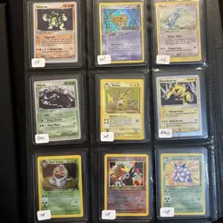 Vintage Pokemon Card Collection Binder Lot (Holos, Ex's, E-Readers, etc) *DESC* - Image 1