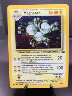 Pokemon TCG Fossil Set Collection Lot of 3 Card Holo Rare WOTC 1999 VTG - Image 2