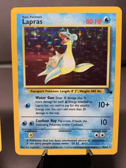 Pokemon TCG Fossil Set Collection Lot of 3 Card Holo Rare WOTC 1999 VTG - Image 4