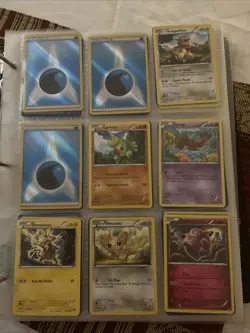 Pokemon Binder Card Lot With Holo Rares ,. All Cards Are As Is From Mint 2 Good - Image 1