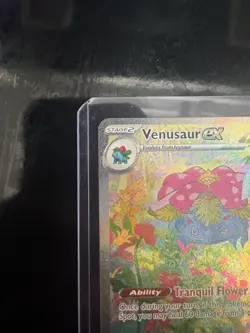 Pokemon TCG Venusaur EX Scarlet & Violet 151 Card 198/165 SEE DESCRIPTION - Image 2
