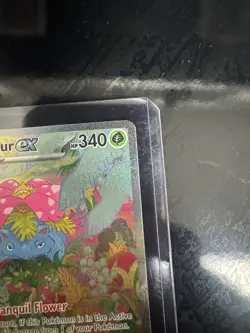 Pokemon TCG Venusaur EX Scarlet & Violet 151 Card 198/165 SEE DESCRIPTION - Image 3