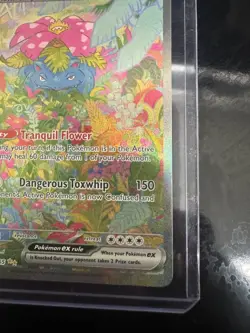 Pokemon TCG Venusaur EX Scarlet & Violet 151 Card 198/165 SEE DESCRIPTION - Image 5