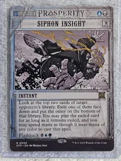 MTG Siphon Insight Outlaws of Thunder Junction (OTJ) #54 Magic Card Rare NM - Image 4