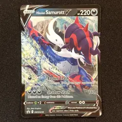 Hisuian Samurott V Promo SWSH239 SWSH: Sword & Shield Promo Cards NM - Image 1