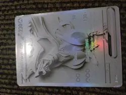 Pokemon TCG White Flare Reshiram EX HOLO card 173/86 - Image 1