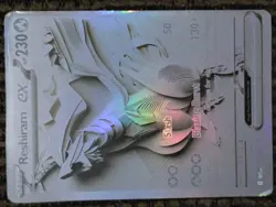 Pokemon TCG White Flare Reshiram EX HOLO card 173/86 - Image 2