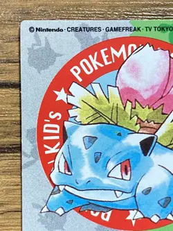 Pokemon Kids' Mini Card Ivysaur Nintendo Bandai Pocket Monsters 1997 Japan - Image 3