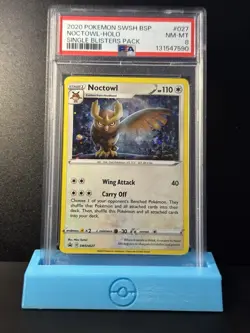 Noctowl PSA Graded SWSH027 SWSH Black Star Promo (BSP) Promo Cards Holo NM-MT - Image 1
