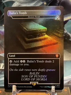 MTG | Balin's Tomb - Ancient Tomb ✨FOIL✨ [LOTR] - Image 1