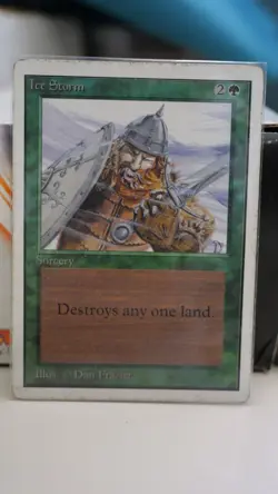 Ice Storm - Unlimited (2ED) 1993 - MTG Magic the Gathering - Uncommon - Image 1
