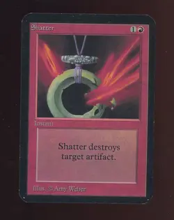 1993 MTG Magic The Gathering Alpha Shatter - Image 1
