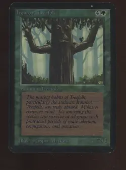 1993 MTG Magic The Gathering Alpha Ironroot Treefolk - Image 1