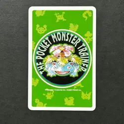 S5801 Rattata 3 of Clubs Green Venusaur Deck Playing Poker Card Pokemon M26 - Image 2