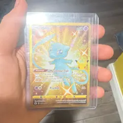 Pokemon Mew Celebrations Secret Rare Full Art Holo Card 025/025 Psychic - Image 1