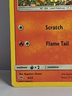 Charmander 9/25 McDonald's 25th Anniversary Promo Holo Card NM-LP Pokemon TCG - Image 4