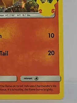 Charmander 9/25 McDonald's 25th Anniversary Promo Holo Card NM-LP Pokemon TCG - Image 5