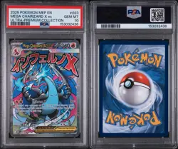 Pokemon 2025 Mega Charizard X EX 023 Ultra-Premium Collection GEM MINT PSA 10 - Image 3