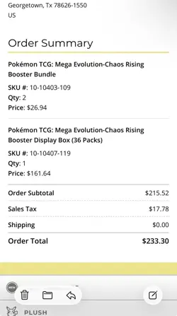 Pokemon TCG ME04: Chaos Rising Booster Bundle New Sealed PRESALE (5/22/26) - Image 2