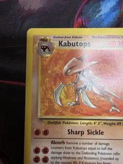 Pokemon TCG Kabutops 24/62 Fossil Rare Non-Holo WOTC Vintage Card - Image 2