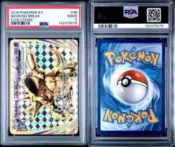 2016 POKEMON XY EVOLUTIONS #46 NIDOKING BREAK PSA 2 - Image 3