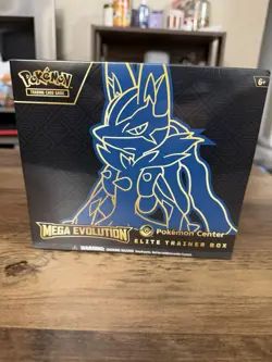 Pokemon Center Exclusive Mega Evolutions Elite Trainer Box ETB Factory Sealed - Image 1