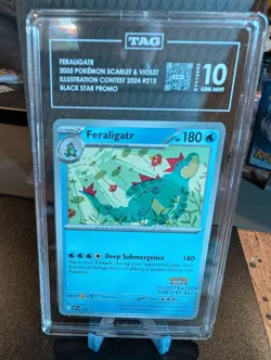 Pokemon Feraligatr 213 Illustration Contest 2024 Promo TAG 10 - Image 1