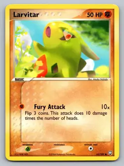 Pokemon TCG Team Rocket Returns Larvitar 62/109 - Image 1