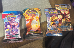 Pokemon Pack Lot - 6x Battle Styles/5x Darkness Ablaze/1x Steam Siege/1x BreakP - Image 1