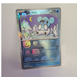 🔥 Pokemon TCG Cubchoo Sv: Black Bolt 025/086 Reverse Holo masterball - Image 1