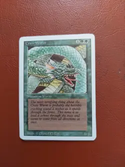 MTG Craw Wurm Revised Edition Regular X3 CARDS LOT NM - Image 1