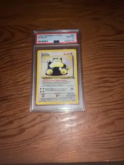 Pokemon 1999 Jungle Snorlax 27/64 Rare Unlimited Regular PSA 10 Gem Mint - Image 1