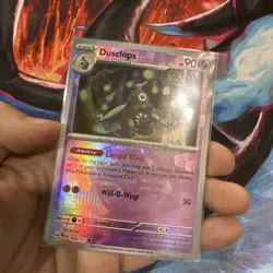 Pokemon Dusclops 036/131 Sv: Prismatic Evolutions Master Ball Pattern Holo NM - Image 3