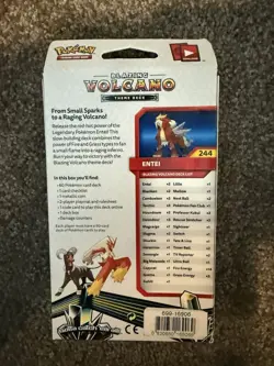 Pokemon TCG Sun & Moon Lost Thunder Blazing Volcano Theme Deck New - Image 2