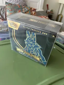 Pokemon TCG: MEGA EVOLUTION ETB Mega Lucario ex Factory Sealed Box / Brand New!! - Image 1