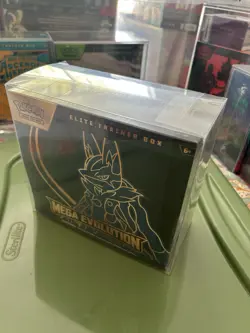 Pokemon TCG: MEGA EVOLUTION ETB Mega Lucario ex Factory Sealed Box / Brand New!! - Image 2
